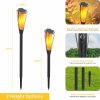 12567 1 led solarna lampa imitacia plamena