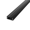 3m LED profile SURFACE 1 BLACK