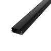3m LED profile SURFACE 1 BLACK