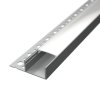 1m LED profile RECESSED 18