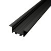 2m LED profile RECESSED 20 BLACK