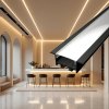 2m LED profile RECESSED 20 BLACK