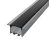 2m LED profile RECESSED 21