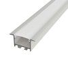 2m LED profile RECESSED 21 WHITE