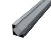 2m LED profile CORNER 1 GREY