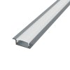 1m LED profile RECESSED 1 GREY
