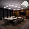 2m LED profile SURFACE MAXI WHITE