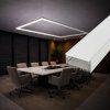 2m LED profile SURFACE MAXI WHITE