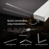 2m LED profile SURFACE MAXI WHITE