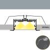 2m LED profile RECESSED MAXI