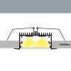 2m LED profile RECESSED MAXI WHITE