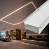 2m LED profile RECESSED MAXI WHITE