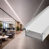 2m LED profile RECESSED MAXI WHITE
