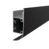 2m LED profile WALL - ARC BLACK