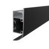 2m LED profile WALL - ARC BLACK