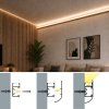 2m LED profile WALL - ARC WHITE