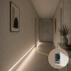2m LED profile WALL - ARC WHITE