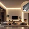 2m LED profile RECESSED 7 NEW