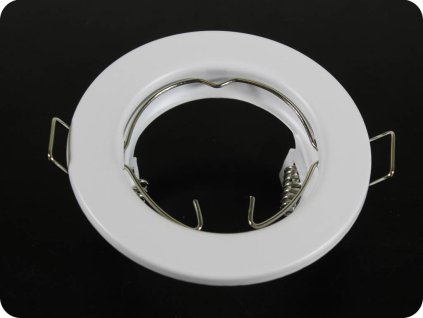 Rame / 2 buc într-un pachet / pentru bec spot Gu10 / Gu5.3, circular, fix, alb