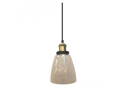 Lampa suspendata, sticla transparenta, Ø140 Mm