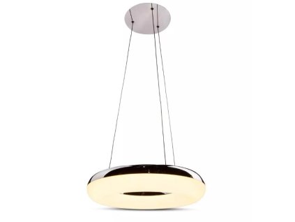 Candelabru LED 40W, Crom, Alb Cald