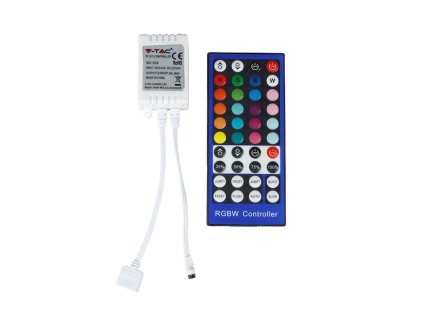 Telecomandă IR cu LED RGB+W, 96W/192W [2159]