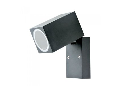 Aplic LED GU10, Negru, IP44