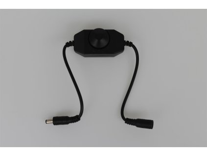 Dimmer pentru benzi LED mecanic DM1-B 12-24V negru [50278]