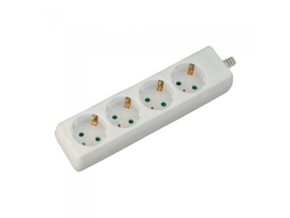 Cablu prelungitor, 4 prize, 1.5m, 16A, 3G1.5mm2, alb