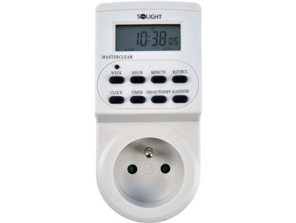 Temporizator digital Solight, afișaj, 17 moduri [DT03]