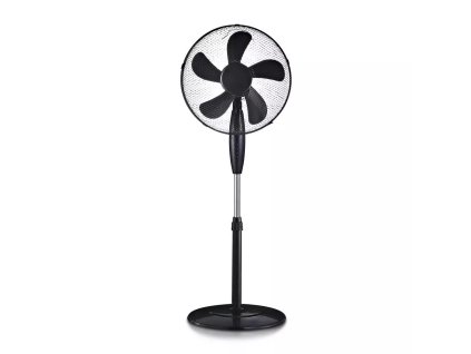 Ventilator în picioare de 55 W, diametru bază 41 cm, înălțime max. 125 cm, 5 pale, 3 viteze