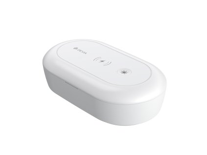 Încărcător wireless DEVIA cu cutie de dezinfecție UV, 10W, cablu tip C [BRA010033]
