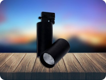 Lampa Led Rail Cob 30W (2700Lm), Negru