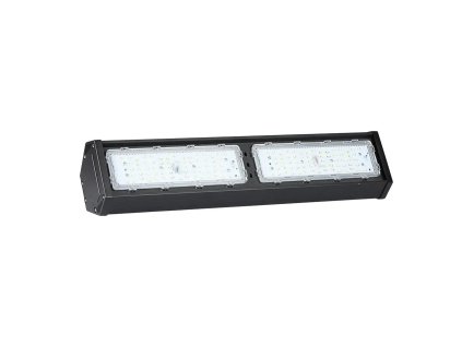 LED liniar Highbay 100W, 9800lm, cip Samsung, 110°, IP54, negru