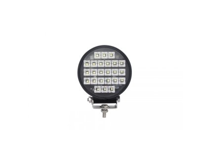 Lumină de lucru LED cu întrerupător, rotundă, 24W, 3600LM, 24xLED, 12/24V [L0157]