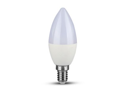 Bec LED, reglabil, lumânare, E14, 5,5 W, 470 lm, cip Samsung