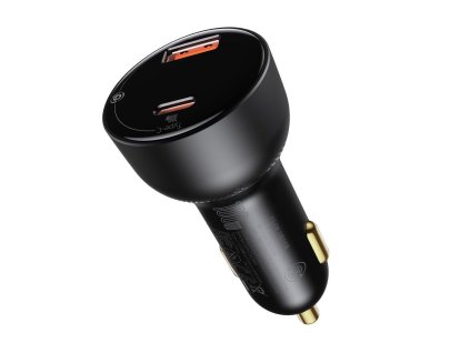 Încărcător auto USB Baseus Superme, USB-C, 100 W, negru [027313]