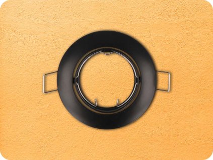 Cadru pentru spot GU10/GU5.3, rotund, mobil, negru [249259]