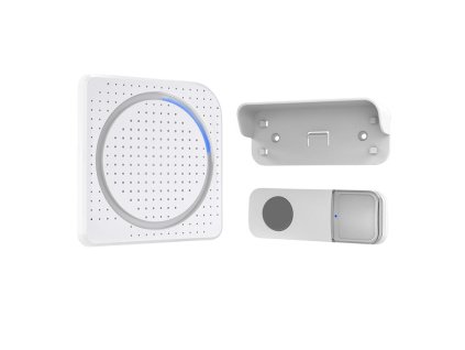 Soneria wireless Solight, plug-in, 200m, cod de învățare, alb [1L67]