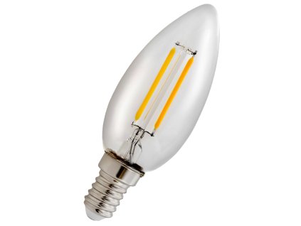 Bec LED Spectrum Retro E14, lumanare, C35, 1W, 110lm, 4000K