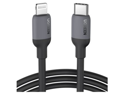 UGREEN USB-C -> Cablu Lightning, 1m, negru [US387]