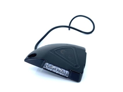 Lumină LED de avertizare 2W, 12/24V pentru ridicare spate, negru [L1982]