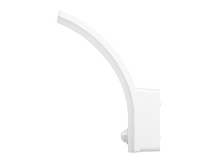 Lumină LED de grădină FRENIT fără cadru cu senzor PIR 20W, 1800lm, 4000K, IP65, alb [AD-OP-6204WLPMR4]