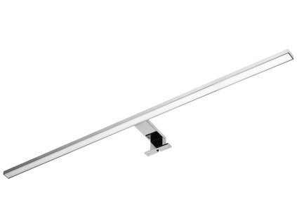 Lampă de baie LED ORNO deasupra oglinzii, 18W, 1600lm, 100CM, 4 metode de montare, culoare aluminiu, IP44 [AD-OM-6209L4]
