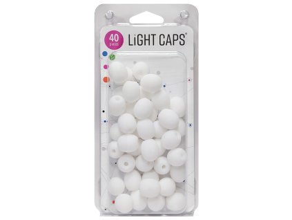 LIGHT CAPS® alb, 40 buc la pachet