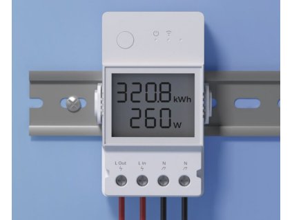 Comutator Sonoff Wi-Fi Smart pentru contor de putere 100-240V max16A [POWR316D]