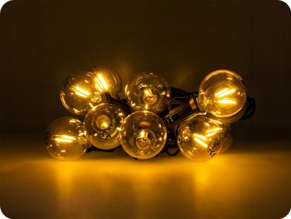 Forever Light LED bulb GOLD E12 G40 0.5W 24LM 3V, pachet de 6 bucăți [RTV100384]