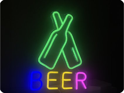 Forever light Neon LED decor BEER reglabil, USB [RTV100445]