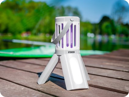 NOVEEN A CONDUS LANTERNA DE CAMPING CU FUNCȚIE DE CAPTARE A INSECTELOR 3XAA, 6W, PÂNĂ LA 40M2 [IKN833]