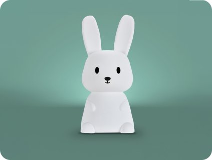 LAMPĂ DE NOAPTE MARE HARE CU TELECOMANDĂ. 1W, RGB+3000K [MW20792]